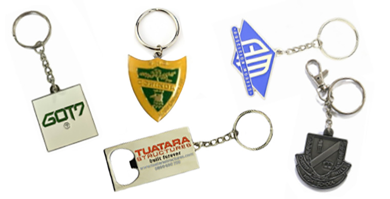 Custom Key Chains and pins